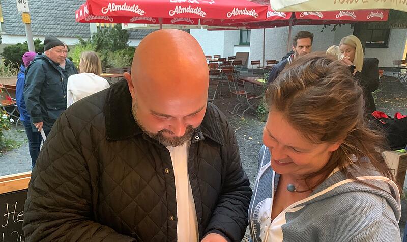 MdB Jonas Geissler und Jessika Dorst