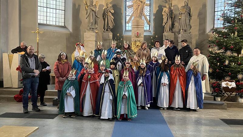 Die  Sternsinger aus Bad Br&uuml;ckenau
