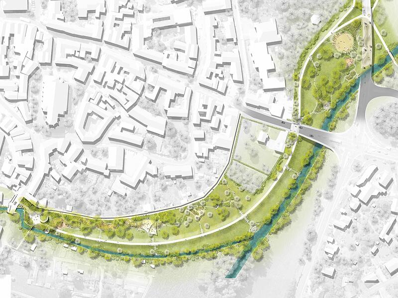 Dieses Areal soll umgestaltet werden: Also vom Jörgentor bis zum derzeitigen Skaterplatz. Dieses Areal soll umgestaltet werden: Also vom Jörgentor bis zum derzeitigen Skaterplatz.