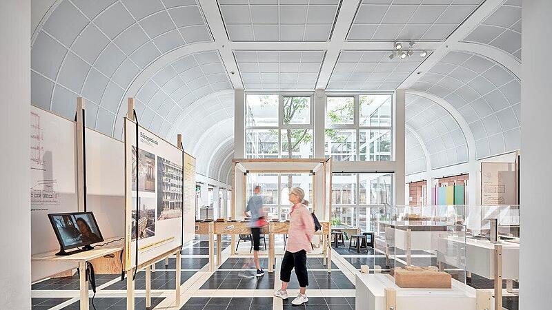 Ausstellung zu Architektur und Klimaschutz im Kaufhof Coburg