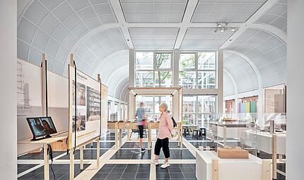 Ausstellung zu Architektur und Klimaschutz im Kaufhof Coburg
