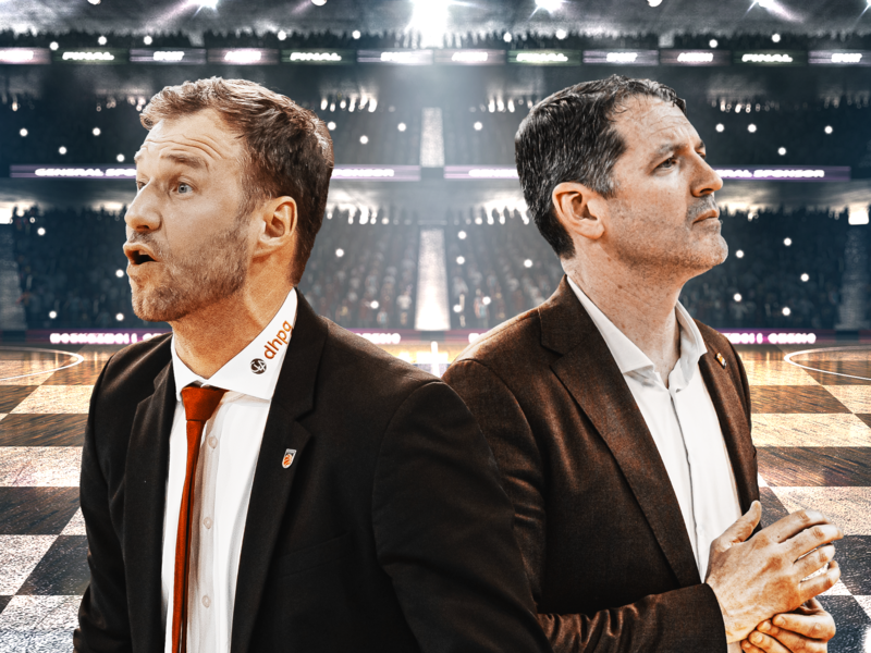 Wer hat in der ersten Play-off-Runde die Nase vorne: Anton Gavel (links) mit den BMA365 Bamberg Baskets oder Ty Harrelson mit Ratiopharm Ulm? Wer hat in der ersten Play-off-Runde die Nase vorne: Anton Gavel (links) mit den BMA365 Bamberg Baskets oder Ty Harrelson mit Ratiopharm Ulm?
