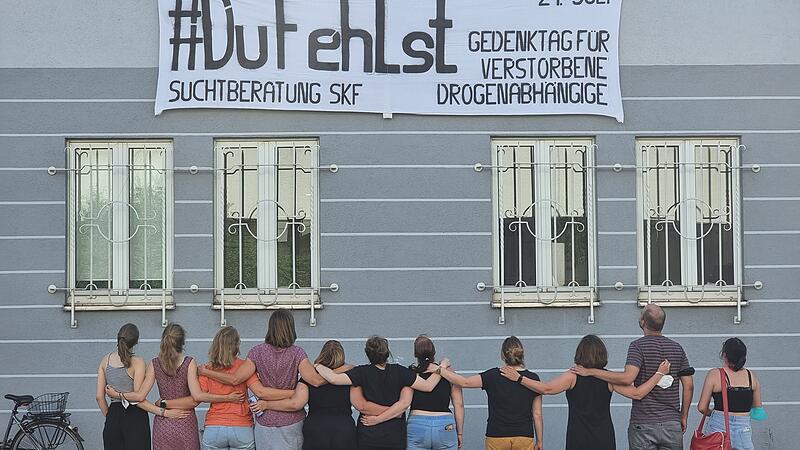 Im Vorjahr wurde dieses Banner vor der Suchtberatungsstelle des SkF e.V. Bamberg aufgeh&auml;ngt. Auch in diesem Jahr ist das wieder geplant.