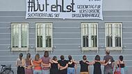 Im Vorjahr wurde dieses Banner vor der Suchtberatungsstelle des SkF e.V. Bamberg aufgehängt. Auch in diesem Jahr ist das wieder geplant.