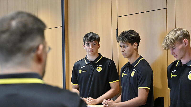 Die Spieler des HSC-Anschlusskaders 2026/27.