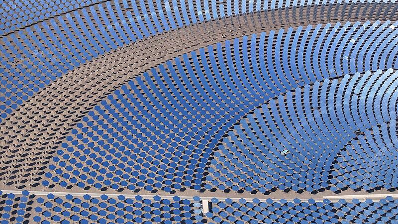 Photovoltaik-Kraftwerk in China