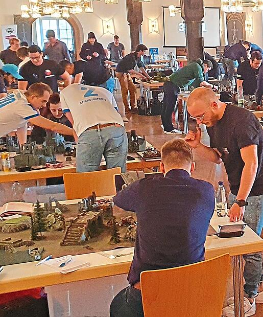 Am 17. und 18. Oktober steigt die mittlerweile vierte Fränkische Tabletop Meisterschaft. Stadt Kulmbach Am 17. und 18. Oktober steigt die mittlerweile vierte Fränkische Tabletop Meisterschaft. Stadt Kulmbach
