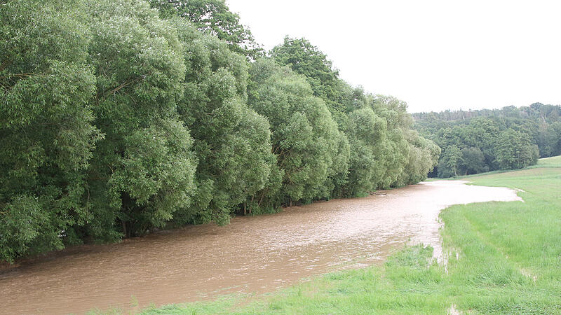 Überschwemmungen im Landkreis Coburg