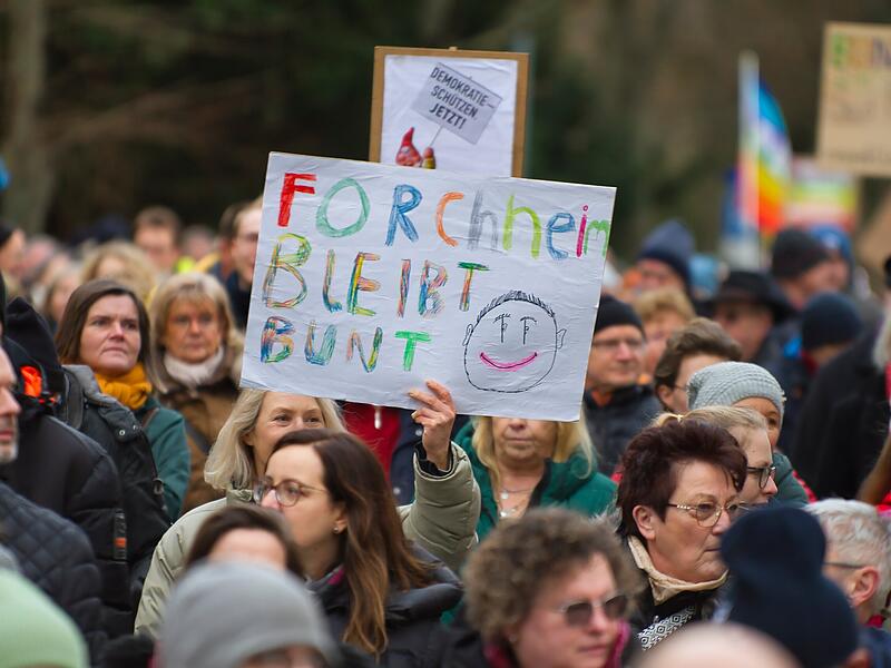 Demo f&uuml;r Demokratie in ForchheimDemo f&uuml;r Demokratie in Forchheim