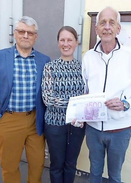 Dr. Raymund M&uuml;ller, Simone M&uuml;ller und Harald Remmers.