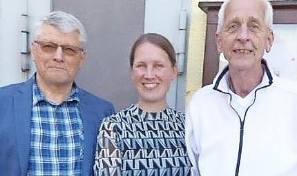 Dr. Raymund M&uuml;ller, Simone M&uuml;ller und Harald Remmers.