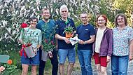 Sandra Nossek, Valentin Motschmann, Werner Freitag, Klaus Schnapp, Elfriede Fischer und Christine Liebl (von links).
