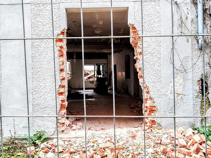 BRK Gel&auml;nde Sally-Ehrlich-Stra&szlig;e Coburg: Chronologie eines Abrisses