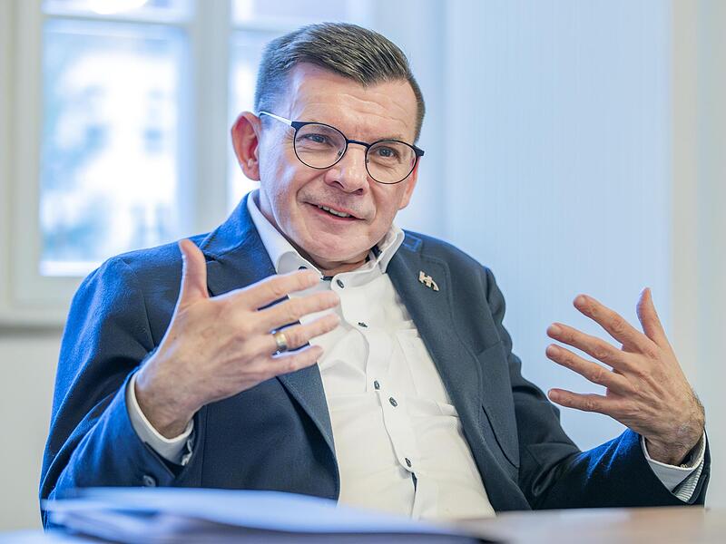 &bdquo;Wir sind dem Landkreis sehr dankbar, was in die Infrastruktur gesteckt wird&ldquo;, sagt B&uuml;rgermeister Armin Warmuth.