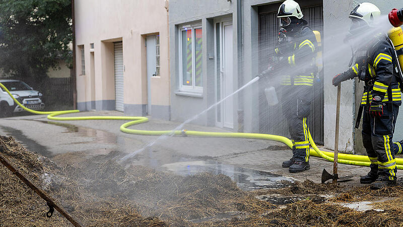 Großalarm in Bad Brückenau: Feuerwehr zu Scheunenbrand alarmiert Großalarm in Bad Brückenau: Feuerwehr zu Scheunenbrand alarmiert