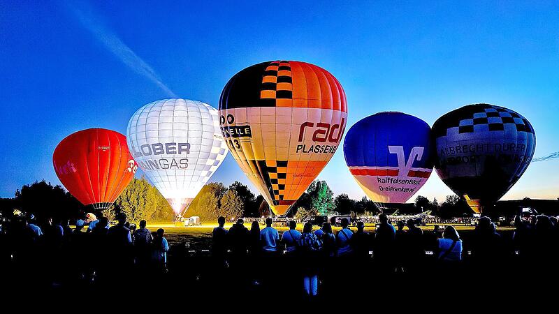 Diese Ballons haben Burgebrach verzaubert.