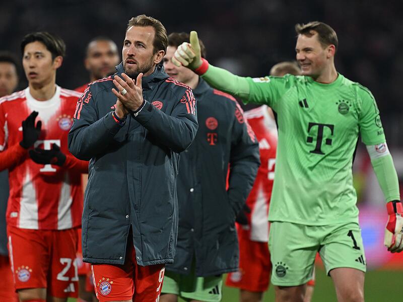 Harry Kane und Manuel Neuer