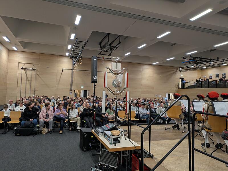 Das Jugendblasorchester war zuletzt dran.Frühjahrskonzert der Musikschule Münnerstadt Das Jugendblasorchester war zuletzt dran.