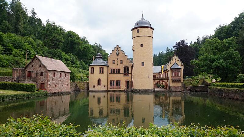 Wasserschloss Mespelbrunn im Spessart