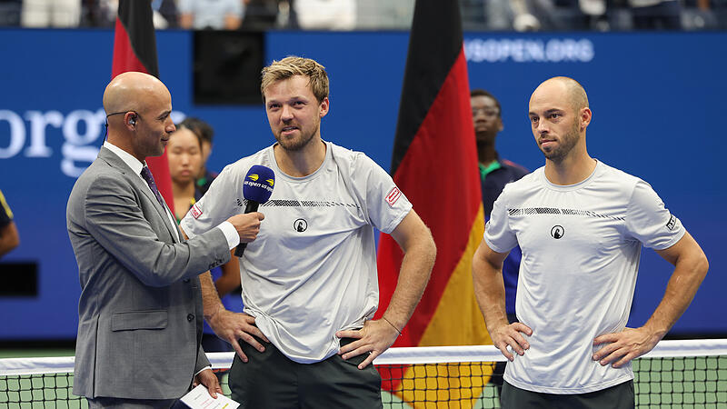 Lange ist es her: Am 7. September waren Kevin Krawietz (links) und Tim P&uuml;tz zuletzt auf dem Court gestanden. Im US-Open-Finale musste sich das deutsche Vorzeigedoppel geschlagen geben.