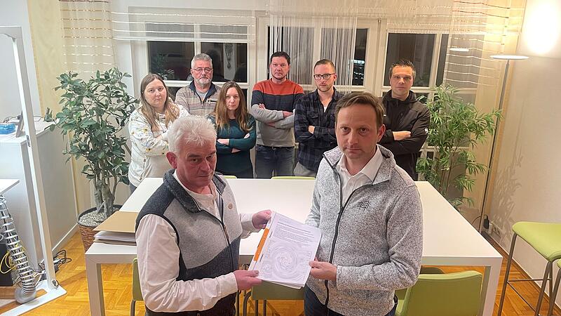 Unterschriftenaktion Gärtenrother Gruppe Unterschriftenaktion Gärtenrother Gruppe