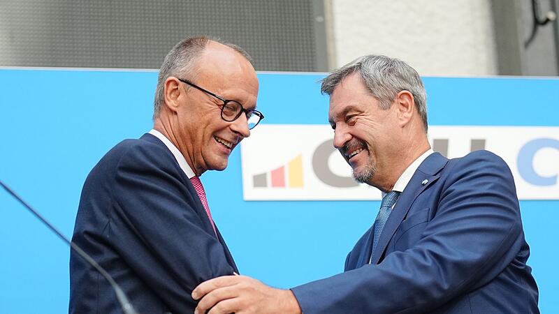 Friedrich Merz und Markus S&ouml;der