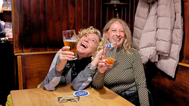 Beim Bockbieranstich der Brauerei Greifenklau in Bamberg war jede Menge los: und alle hatten gro&szlig;en Spa&szlig;.