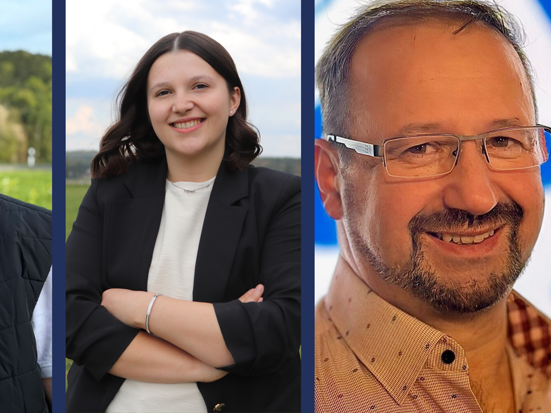 Georg Rodler, Christina Weichert und Dietmar Winkler wollen am 21. Juni B&uuml;rgermeister in G&ouml;&szlig;weinstein werden. 10 Tage vor der Wahl haben wir den Kandidaten f&uuml;nf Fragen zu ihrer Kandidatur gestellt.