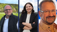 Bürgermeisterkandidaten GößweinsteinForchheim & Fränkische Schweiz Georg Rodler, Christina Weichert und Dietmar Winkler wollen am 21. Juni Bürgermeister in Gößweinstein werden. 10 Tage vor der Wahl haben wir den Kandidaten fünf Fragen zu ihrer Kandidatur gestellt.
