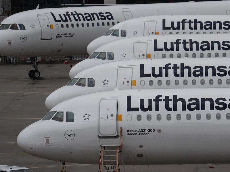 Passagiermaschinen der Lufthansa