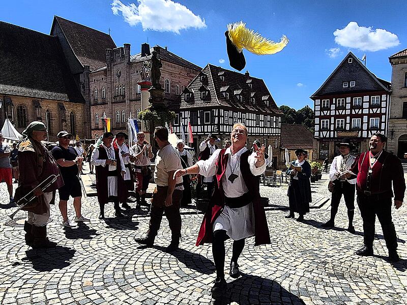Viertelmeisterspiele beim Kronacher Stadtspektakel 2025Kronach feiert Stadtspektakel