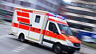 Rettungswagen im Einsatz