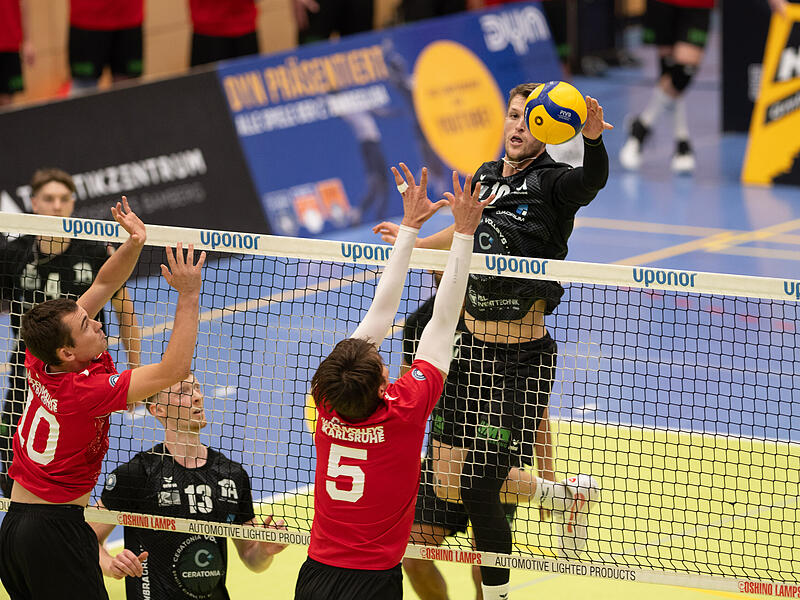 Georg Sch&auml;fer Halle, CERATONIA Volleys Eltmann vs. Baden Volleys SSC Karlsruhe II