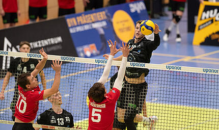 Georg Schäfer Halle, CERATONIA Volleys Eltmann vs. Baden Volleys SSC Karlsruhe II Georg Schäfer Halle, CERATONIA Volleys Eltmann vs. Baden Volleys SSC Karlsruhe II