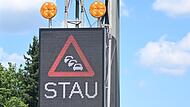 Autobahn 8 Baustelle bei Pforzheim