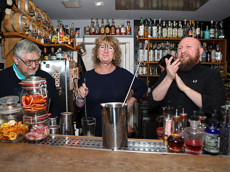 Interaktives Cocktail-Tasting im "Schwarzen Schaf"