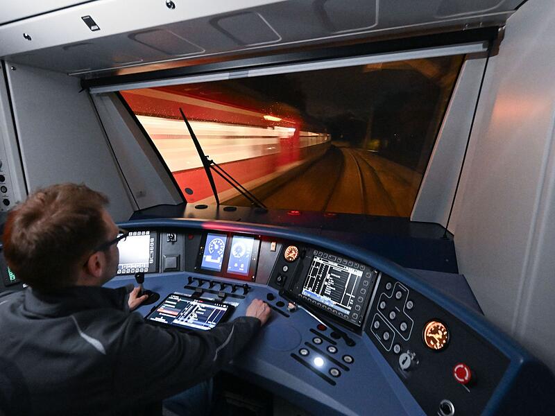 Testfahrt der S-Bahn mit dem ETCS System