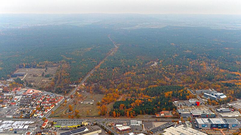 Auf dem  Muna-Gel&auml;nde ruhen unter anderem die Hoffnungen auf Platz f&uuml;r k&uuml;nftige Gewerbeansiedlungen.