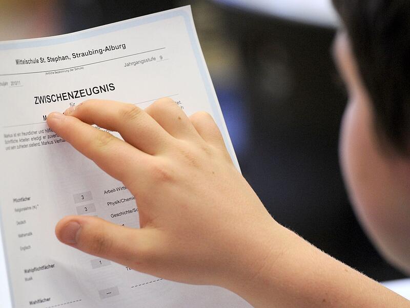 Zwischenzeugnisse in Bayern