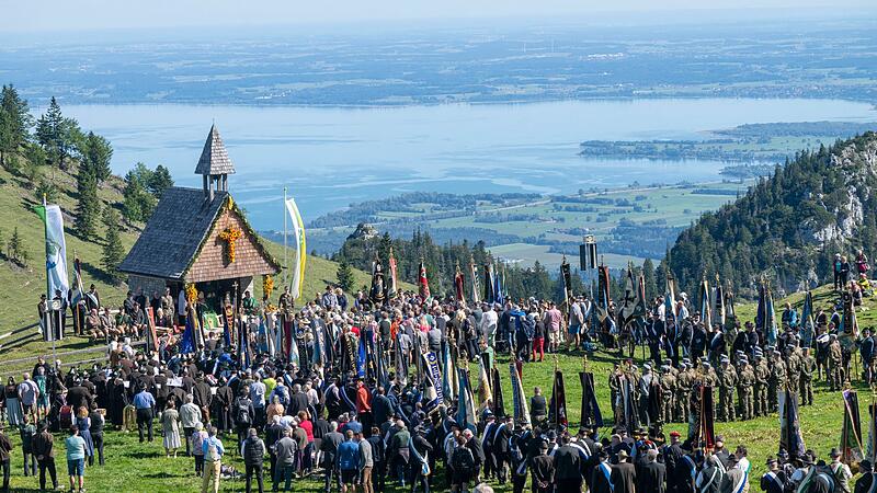 Bergmesse auf der Kampenwand