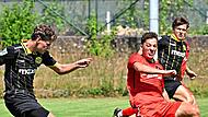 Louis Stöcker (links) ist von der U19 des FC Augsburg zur SpVgg Bayreuth gewechselt. P. M. Louis Stöcker (links) ist von der U19 des FC Augsburg zur SpVgg Bayreuth gewechselt. P. M.