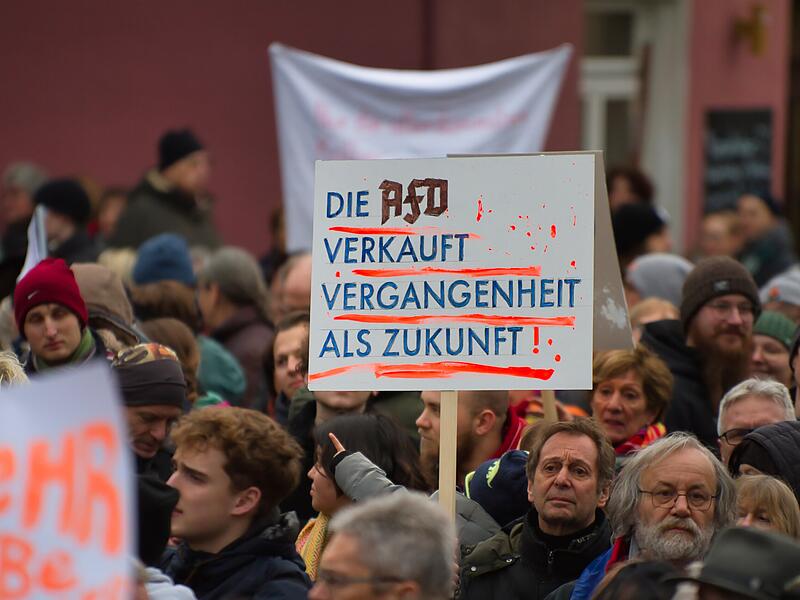 Demo f&uuml;r Demokratie in ForchheimDemo f&uuml;r Demokratie in Forchheim