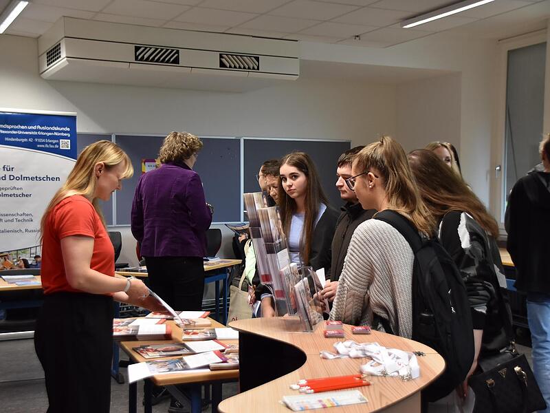 Auf der Studien- und Berufsmesse „Abi2Study“ herrschte viel Betrieb.