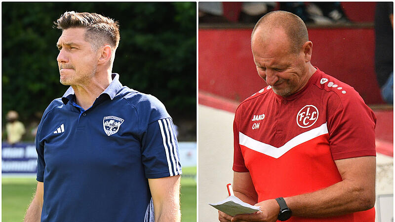 M&uuml;ssen beide mit ihren Mannschaften weite Fahrten in der Landesliga zur&uuml;cklegen: Achim Engel (links) mit dem TSV M&ouml;nchr&ouml;den und Oliver M&uuml;ller mit dem FC Lichtenfels.