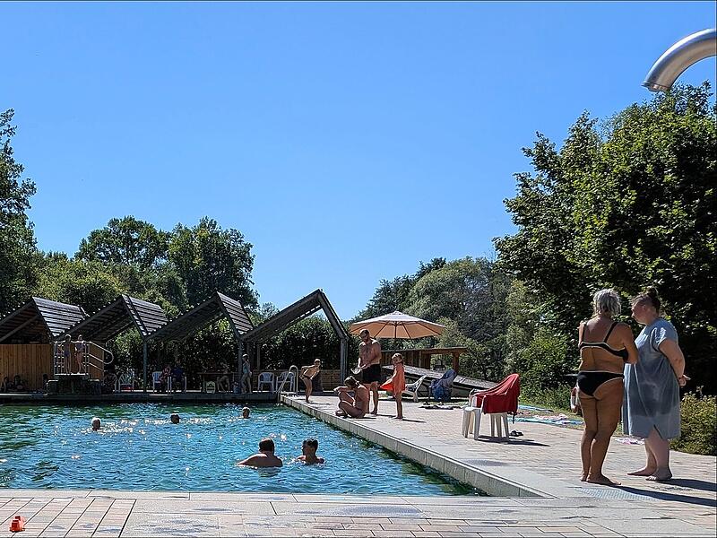 Ferienzeit im Autilus. Das Naturbad in Autenhausen