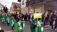 Der SV Friesen huldigt seinem Gönner.