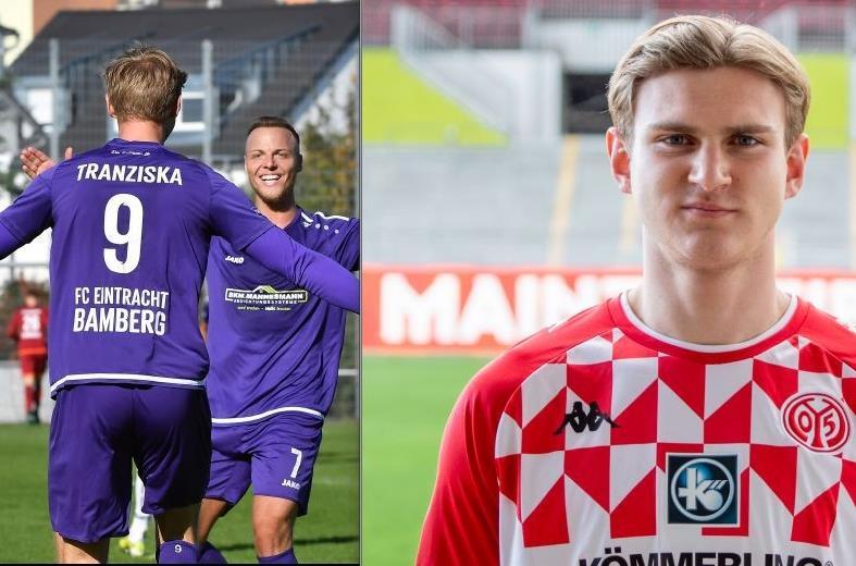 Gerade noch stürmte Jakob Tranziska für den FC Eintracht Bamberg in der Bayernliga. Schon bald könnte er für Mainz in der Bundesliga auf Torejagd gehen. Gerade noch stürmte Jakob Tranziska für den FC Eintracht Bamberg in der Bayernliga. Schon bald könnte er für Mainz in der Bundesliga auf Torejagd gehen.