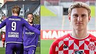 Gerade noch stürmte Jakob Tranziska für den FC Eintracht Bamberg in der Bayernliga. Schon bald könnte er für Mainz in der Bundesliga auf Torejagd gehen.