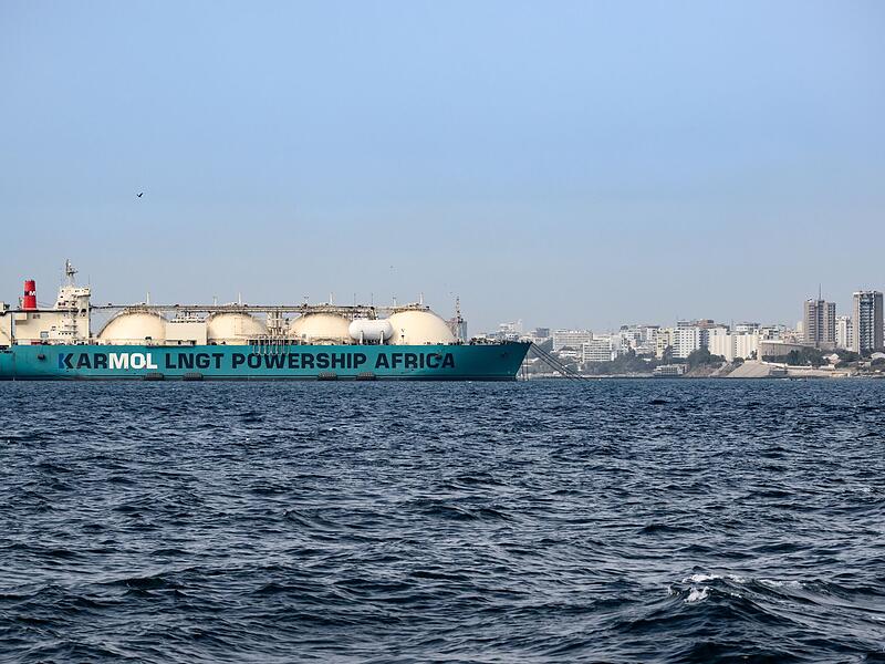 LNG-Tanker im Senegal