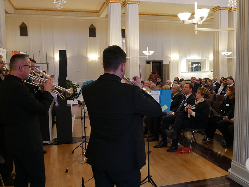 Blechbl&auml;serensemble &bdquo;Brass Quartett &ndash;Hier klingts besser.&ldquo;